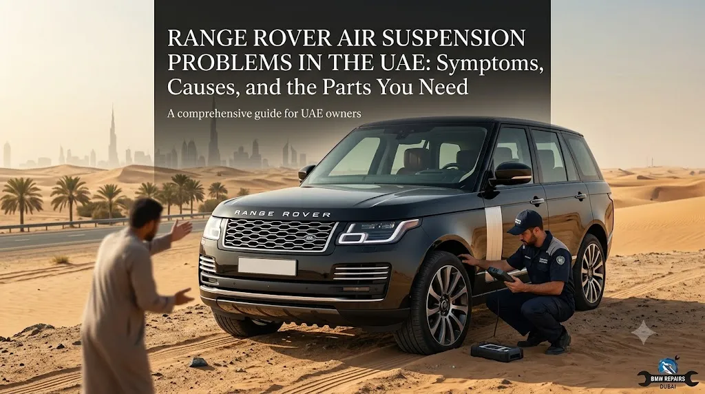 Range Rover Air Suspension Problems in the UAE: Symptoms, Causes, and the Parts You Need